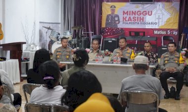 Polresta-Sidoarjo-Gelar-Minggu-Kasih-di-GPPS-Watugolong-Krian