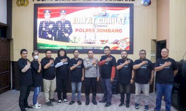 Gelar-Jumat-Curhat-Polres-Jombang-bersama-IJTI-Munculkan-Gagasan-Baru