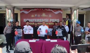 Polres-Pasuruan-Kota-Amankan-Tersangka-Percobaan-Pencurian-Dengan-Kekerasan-di-Minimarket