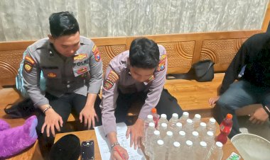 Gelar-Operasi-Pekat,-Polres-Situbondo-Berhasil-Amankan-Puluhan-Botol-Miras