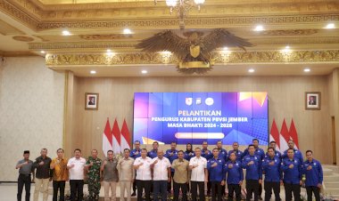 Kapolda-Jatim-Lantik-Pengurus-PBVSI-Kabupaten-Jember-Masa-Bhakti-2024-2028