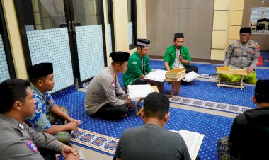Gandeng-GP-Ansor,-Polres-Probolinggo-Kota-Gelar-Tadarus-Rutin-Sepanjang-Bulan-Ramadhan