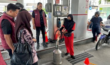 Adanya-Keluhan-Penurunan-Kualitas-BBM,-Polresta-Sidoarjo-Cek-SPBU