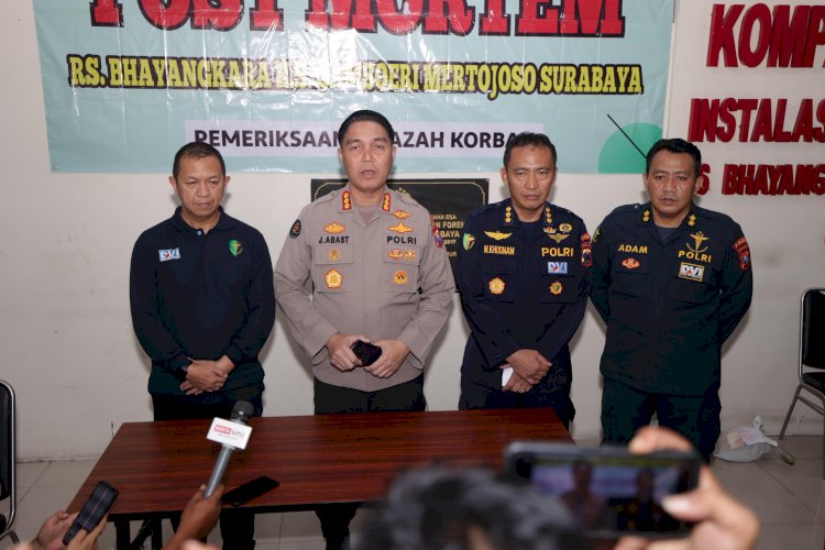 Polda Jatim Sampaikan Perkembangan Identifikasi Korban Robohnya Ponpes Al-Khoziny Sidoarjo